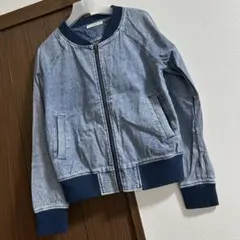 限定お値下げ⚪︎BOUJELOUD デニム ジップアップ ブルゾン ジャケット