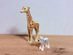 レゴ　キリン　しまうま　LEGOフレンズ　動物フィギュア
