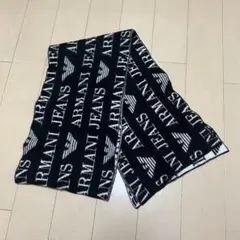 メンズ マフラー ARMANIJEANS アルマーニジーンズ 約190cm