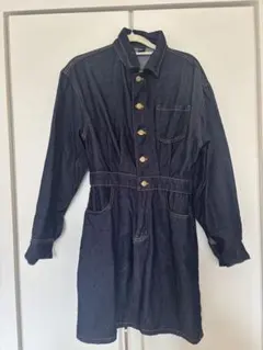 Dazy ダークデニム ミニワンピース M