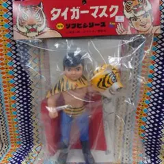 メディコム・トイ タイガーマスク 後期型オレンジ ソフビシリーズ復刻