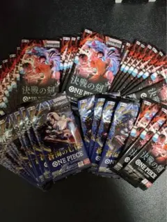 ワンピースカードゲーム 決戦の刻 蒼海の七傑 未開封パックまとめ