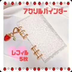 アクリルバインダー saving 貯金 バインダー 推し活 トレカ収納　家計簿