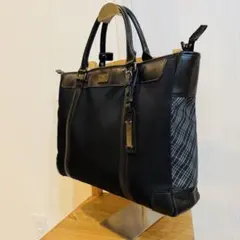 美品✨ブラックレーベルクレストブリッジ　ブリーフケース　2way ブラック　A4のサムネイル