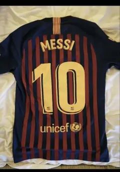 FC Barcelona メッシ 10番 ユニフォーム　楽天　カンプノウ購入　S
