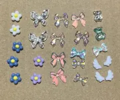 ネイルパーツセット　25個