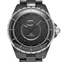 CHANEL シャネル J12 インテンスブラック 38MM H3829 自動巻のサムネイル