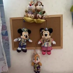 2017年　七夕　ぬいぐるみバッチセット