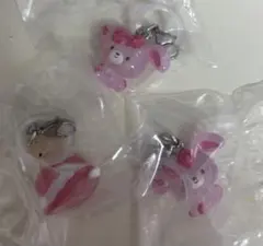 サンリオ　ゆるっとめじるしアクセサリー　ガチャ　マロンクリーム　ぼんぼんりぼん