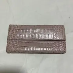 【FURLA / フルラ】 クロコダイル / レザー / 二つ折り 長財布