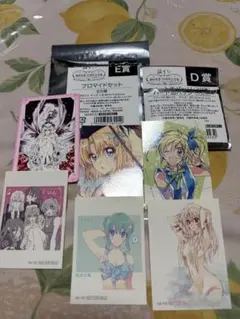 種村有菜 30周年 原画展 購入特典ステッカー イラストカード 神風怪盗