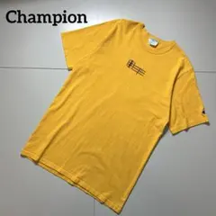 【公式】Champion イエローTシャツ 両面プリント XL