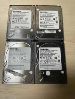 3枚セット TOSHIBA 2.5インチ SSHD 1TB 厚さ9mm 4枚セット TOSHIBA 2.5インチ SSHD HDD 1TB 厚さ9mm - メルカリ
