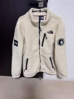 ノースフェイス　ボアフリース　レディースM相当　160センチ　クリーム