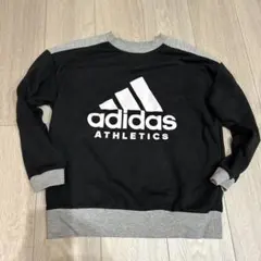 adidas トレーナー サイズ150 黒/グレー