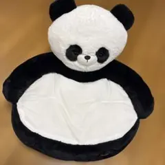 新品未使用】 ふわふわパンダさん おすわりクッション - メルカリ