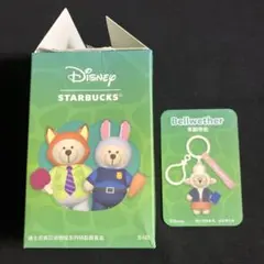 新品　ディズニー　ズートピア　キーホルダー　ベルウェザー　中国　スターバックス