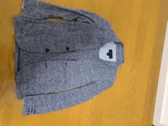 MENSBIGI ネイビー系 ダブルブレスト テーラードジャケット