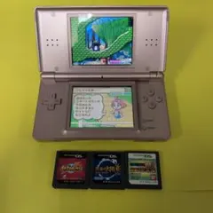 ニンテンドーDS Lite ピンク ゲーム4本付き