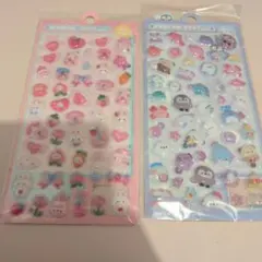 ぽ*ん様 立体シール9枚セット
