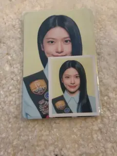 即購入⭕️ IVE scout ファンコン ラグ マット トレカ ID ユジン