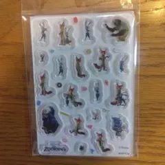 サンキューマート　ズートピア　アクリルパーツ　デコパーツ　ジュディ　ニック