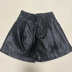 GRL フェイクレザー ショートパンツ ブラックのサムネイル