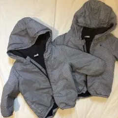 PETIT BATEAU ストライプ柄アウター 24m ２着セットのサムネイル