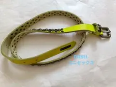 DIESEL 2000年代 ピラミッド スタッズ レザーベルト ユニセックスのサムネイル
