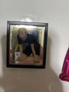 ハイキュー フレームマグネットミラー 宮侑