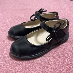 黒いフォーマルシューズ 16.5cm