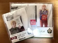 EBiDANくじ　M!LK アクスタ/トレカキーホルダーセット