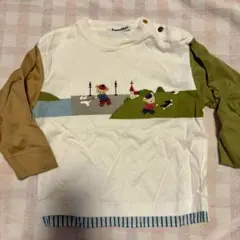 familiar 90cm 長袖トップスセット familiar長袖Tシャツ 90cm 【公式通販】