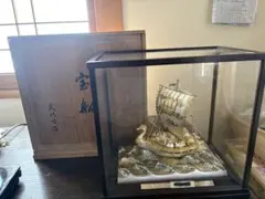 銀製 高村光雲原型 大黒天 恵比寿 置物 ガラスケース付 - メルカリ