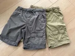 GAP カーゴショーツ ベージュ　グレー 160 XXL