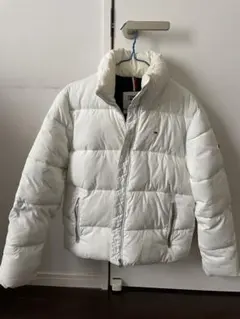 TOMMY JEANS ホワイトダウンジャケット XSサイズ