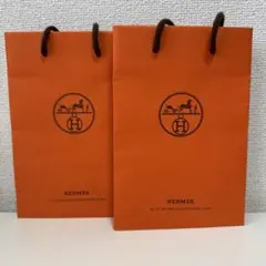 HERMES ショップ袋 2枚セットのサムネイル