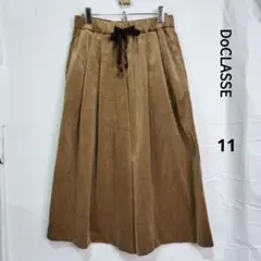 DoCLASSE コーデュロイ2タックワイドパンツ サイズ11