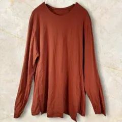 DEVOA　ロングスリーブTシャツ　ブラウン