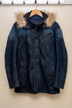 NICOLE CLUB FOR MEN フェイクファー　セミロングコート　48 NICOLE CLUB FOR MEN フェイクファー セミロングコート 48