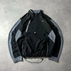 00s old NIKE teck black track jacket y2k