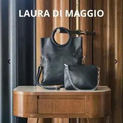 LAURA DI MAGGIO サークルハンドルショルダーバッグのサムネイル