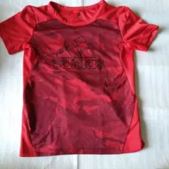 キッズ adidas カモフラージュ Tシャツ 130cm