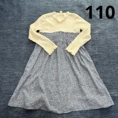女の子　110 ワンピース　春秋　アプレレクール