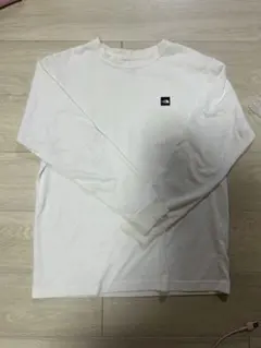 THE NORTH FACE ホワイト ロンTシャツ メンズ Mサイズ
