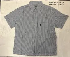 ポール スミス ジーンズ  半袖シャツ Ｌ チェック