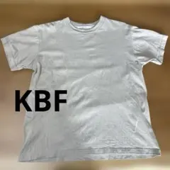 KBF 半袖 Tシャツ ベージュ　シンプル　日本製のサムネイル