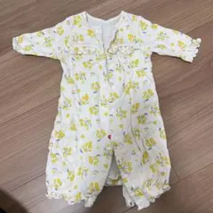 花柄ロンパース 60-70cm