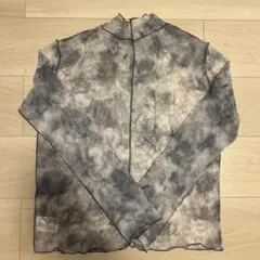 ems タイダイ柄 シアーシャツ