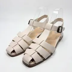 SHIPS for WOMAN グルカサンダル オフホワイト 25.5cmのサムネイル